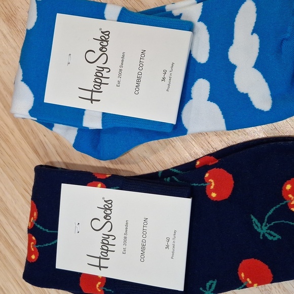 Happy Socks Bundle-Clouds & Cherries - Picture 4 of 5